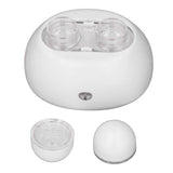 Contact Lens Cleaner Machine Automatic Portable Ultrasonic Contact Lens Cleaning Tool for Home White - Low Angle