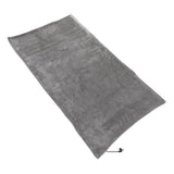 USB Electric Blanket Cozy Soft Portable Temperature Control Machine Washable Heated Shawl Throws for Car Home Travel Light Grey - Rear View