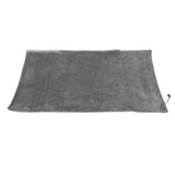 USB Electric Blanket Cozy Soft Portable Temperature Control Machine Washable Heated Shawl Throws for Car Home Travel Light Grey
