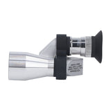 20mm Mini Portable Monocular Aluminium Alloy Wearproof Drop Resistant Waterproof Monocular Telescope with Phone Bracket - Low Angle