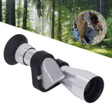 20mm Mini Portable Monocular Aluminium Alloy Wearproof Drop Resistant Waterproof Monocular Telescope with Phone Bracket - Extra Image