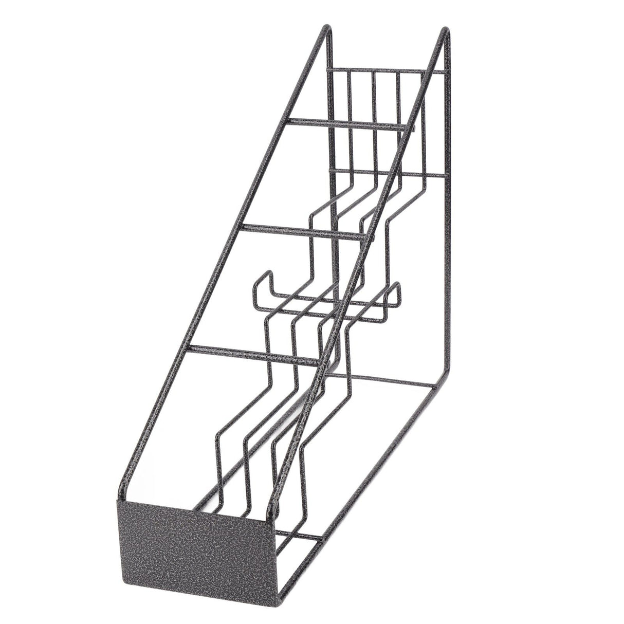 Wire Bottle Holder 4 Compartments Stainless Steel Syrup Bottle Holder Stable Coffee Spice Rack Shelf for Kitchen