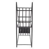 Wire Bottle Holder 4 Compartments Stainless Steel Syrup Bottle Holder Stable Coffee Spice Rack Shelf for Kitchen - 45-Degree Angle