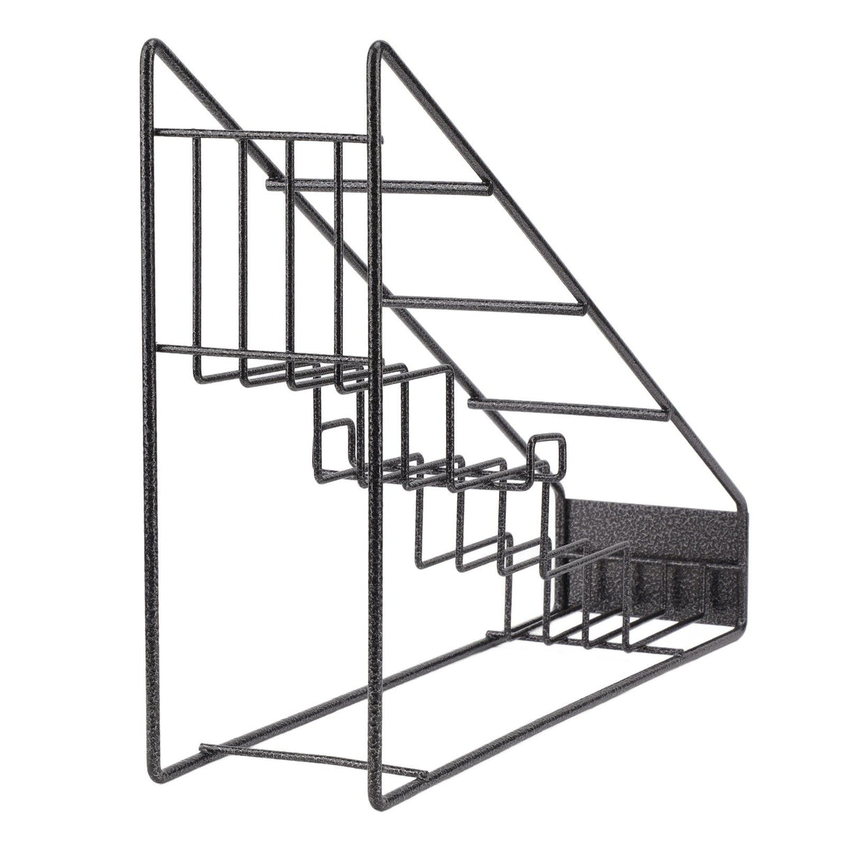 Wire Bottle Holder 4 Compartments Stainless Steel Syrup Bottle Holder Stable Coffee Spice Rack Shelf for Kitchen