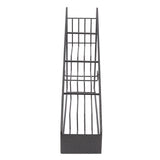 Wire Bottle Holder 4 Compartments Stainless Steel Syrup Bottle Holder Stable Coffee Spice Rack Shelf for Kitchen