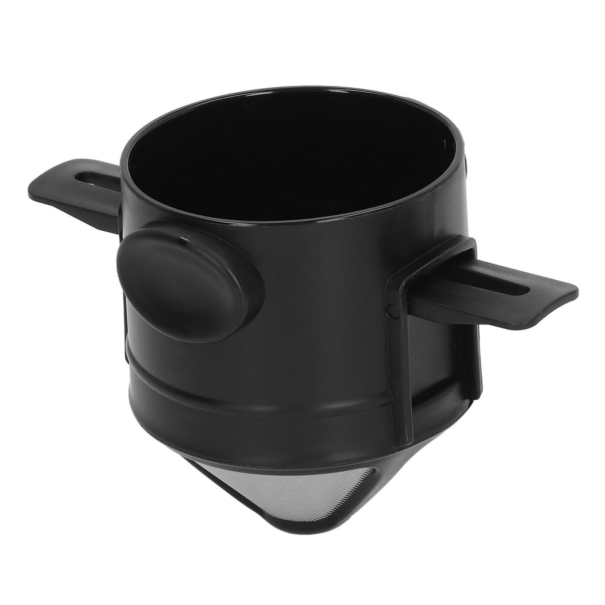 Pour Over Coffee Filter 304 Stainless Steel Reusable Coffee Filter Portable Paperless Coffee Dripper with Handles for Traveling