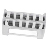 Cling Film Holder Wall Mount Multifunctional Cling Film Cutter with Screws for Kitchen Grey Blue - Extra Image