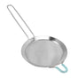 60 Mesh Fine Strainer Stainless Steel Handheld Flour Colander with Long Handle for Kitchen 14cm/5.5in