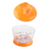 Manual Vegetable Grinder PP Stainless Steel Food Grade Compact Portable Food Vegetable Grinder for Kitchen Restaurant 6 Blades