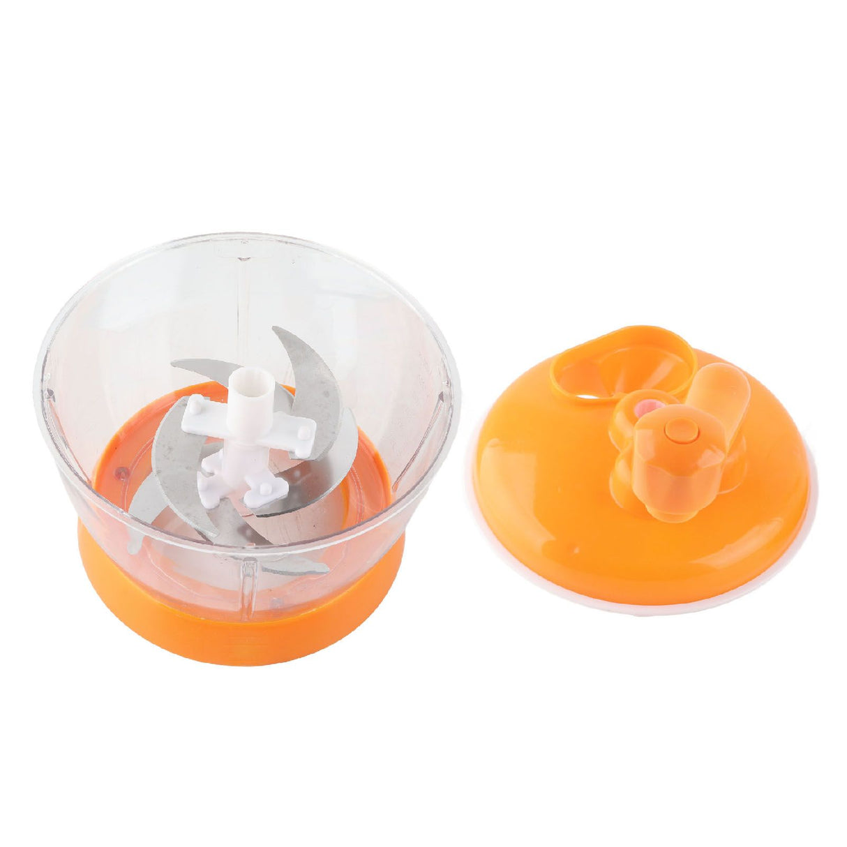 Manual Vegetable Grinder PP Stainless Steel Food Grade Compact Portable Food Vegetable Grinder for Kitchen Restaurant 6 Blades