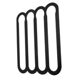 Wall Capsule Holder Compatible For VertuoLine Capsule Pods Vertically Horizontally Mounted Coffee Capsule Rack Storage Black