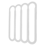 Wall Capsule Holder Compatible For VertuoLine Capsule Pods Vertically Horizontally Mounted Coffee Capsule Rack Storage White