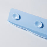 Kitchen Sink Water Splashing Guard Silicone Water Splatter Guard with Suction Cup for Dishes Washing Light Blue Clouds