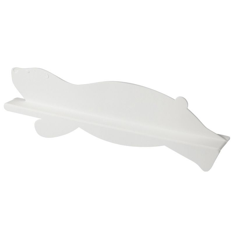 Kitchen Sink Water Splashing Guard Silicone Water Splatter Guard with Suction Cup for Dishes Washing White Bear