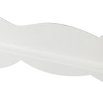 Kitchen Sink Water Splashing Guard Silicone Water Splatter Guard with Suction Cup for Dishes Washing White Bear
