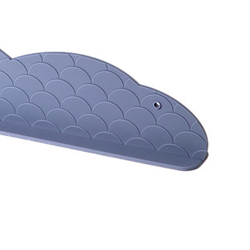 Kitchen Sink Water Splashing Guard Silicone Water Splatter Guard with Suction Cup for Dishes Washing Upgraded Blue Purple