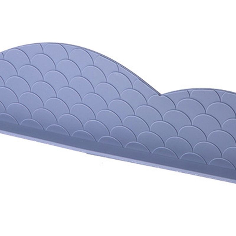 Kitchen Sink Water Splashing Guard Silicone Water Splatter Guard with Suction Cup for Dishes Washing Upgraded Blue Purple