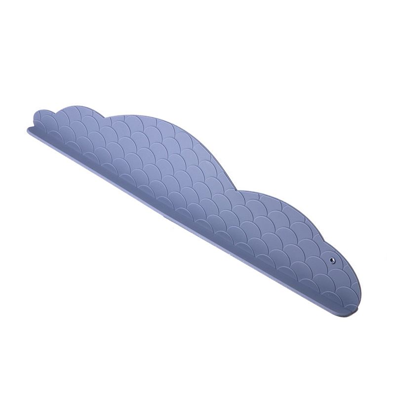 Kitchen Sink Water Splashing Guard Silicone Water Splatter Guard with Suction Cup for Dishes Washing Upgraded Blue Purple