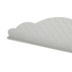 Kitchen Sink Water Splashing Guard Silicone Water Splatter Guard with Suction Cup for Dishes Washing Upgrade Light Gray