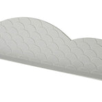 Kitchen Sink Water Splashing Guard Silicone Water Splatter Guard with Suction Cup for Dishes Washing Upgrade Light Gray