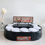 Rotating Cupcakes Machine Automatic Rotating Display Table Swing Tray for Kids Birthday Party Gifts Sushi - Side View
