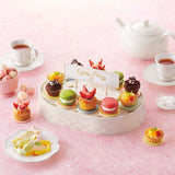 Rotating Cupcakes Machine Automatic Rotating Display Table Swing Tray for Kids Birthday Party Gifts Dessert - Front View