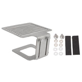 Coffee Machine Scale Rack Stainless Steel Height Adjustable Strong Weighing Rack Silver