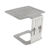 Coffee Machine Scale Rack Stainless Steel Height Adjustable Strong Weighing Rack Silver