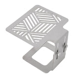Coffee Machine Electronic Scale Rack 304 Stainless Steel Adjustable Height Coffee Machine Scale Weighing Stand Silver