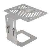 Coffee Machine Electronic Scale Rack 304 Stainless Steel Adjustable Height Coffee Machine Scale Weighing Stand Silver