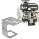 Coffee Machine Electronic Scale Rack 304 Stainless Steel Adjustable Height Coffee Machine Scale Weighing Stand Silver