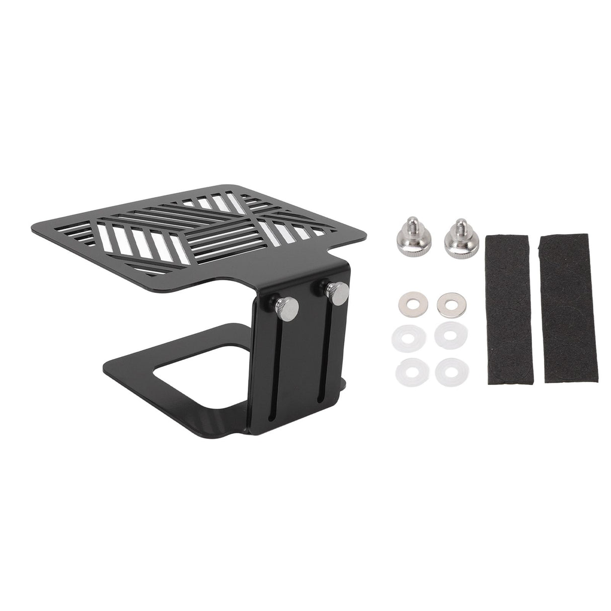 Coffee Machine Electronic Scale Rack 304 Stainless Steel Adjustable Height Coffee Machine Scale Weighing Stand Black