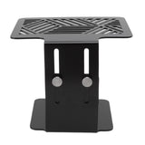 Coffee Machine Electronic Scale Rack 304 Stainless Steel Adjustable Height Coffee Machine Scale Weighing Stand Black - Low Angle