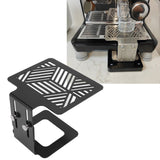 Coffee Machine Electronic Scale Rack 304 Stainless Steel Adjustable Height Coffee Machine Scale Weighing Stand Black