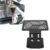 Coffee Machine Electronic Scale Rack 304 Stainless Steel Adjustable Height Coffee Machine Scale Weighing Stand Black