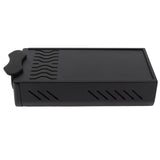 Knock Box Drawer Stainless Steel Detachable Anti Slip Feet Coffee Ground Knock Container Black - 45-Degree Angle