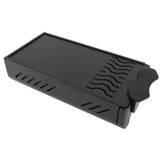 Knock Box Drawer Stainless Steel Detachable Anti Slip Feet Coffee Ground Knock Container Black - Close-Up Angle