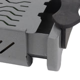 Knock Box Drawer Stainless Steel Detachable Anti Slip Feet Coffee Ground Knock Container Grey