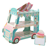 Cartoon Car Cake Stand Dessert Table DIY Disposable Paper Wedding Birthday Party Decoration 37x20x34