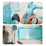 Cartoon Car Cake Stand Dessert Table DIY Disposable Paper Wedding Birthday Party Decoration 37x20x34 - 45-Degree Angle