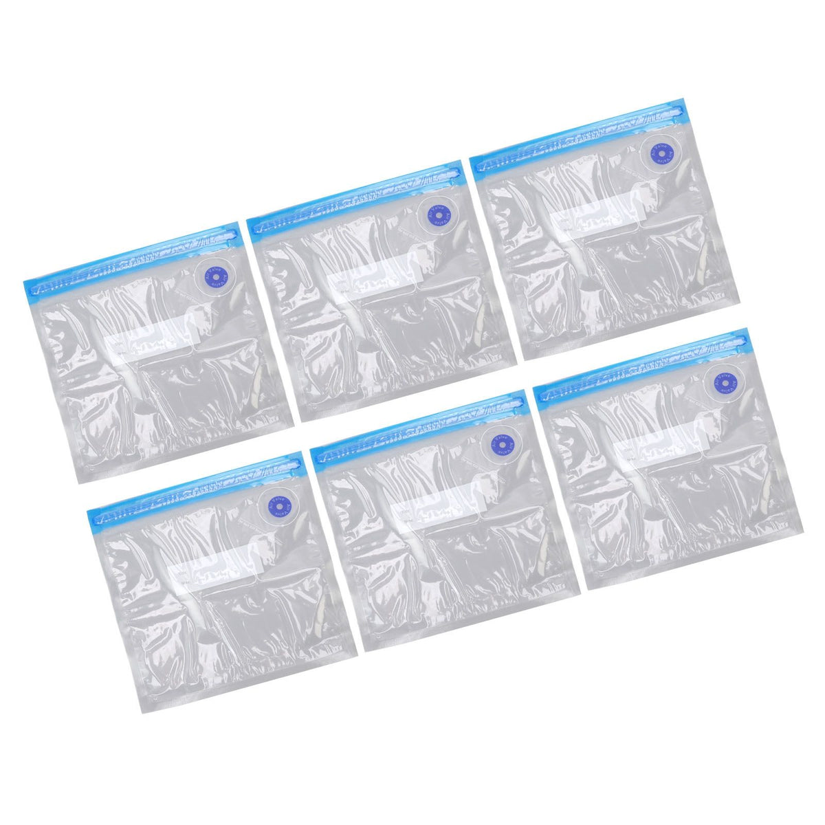 10pcs Food Vacuum Bag 22x21cm Household Thickened Transparent Food Grade Vacuum Sealer Bag for Kitchen