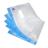 10pcs Food Vacuum Bag 22x21cm Household Thickened Transparent Food Grade Vacuum Sealer Bag for Kitchen - Rear View