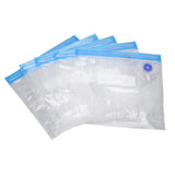 10pcs Food Vacuum Bag 22x21cm Household Thickened Transparent Food Grade Vacuum Sealer Bag for Kitchen
