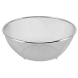 Stainless Steel Strainer Colander Fast Drainage 24CM Diameter Safe Food Grade Material Salad Bowl for Home Kitchen Mesh Screen