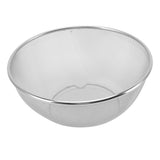Stainless Steel Strainer Colander Fast Drainage 24CM Diameter Safe Food Grade Material Salad Bowl for Home Kitchen Mesh Screen