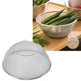 Stainless Steel Strainer Colander Fast Drainage 24CM Diameter Safe Food Grade Material Salad Bowl for Home Kitchen Mesh Screen - Extra Image