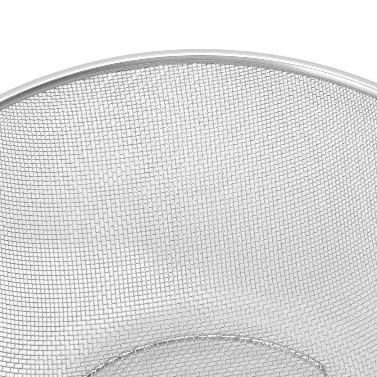 Stainless Steel Strainer Colander Fast Drainage 24CM Diameter Safe Food Grade Material Salad Bowl for Home Kitchen Mesh Screen