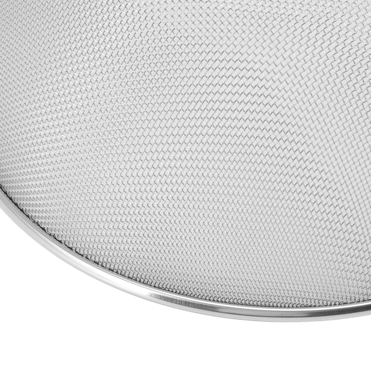 Stainless Steel Strainer Colander Fast Drainage 24CM Diameter Safe Food Grade Material Salad Bowl for Home Kitchen Mesh Screen
