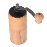 Manual Coffee Grinder Adjustable Coarseness Quiet Portable Wooden Hand Crank Coffee Mill for Home Cafe L
