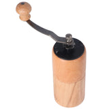 Manual Coffee Grinder Adjustable Coarseness Quiet Portable Wooden Hand Crank Coffee Mill for Home Cafe L